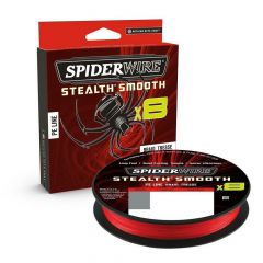 Spiderwire Stealth Smooth X8 0.05mm Red 150m