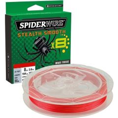 Spiderwire Stealth Smooth X8 0.19mm Red 150m