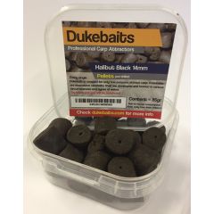 Dukebaits Pellets Pre-Drilled 14mm Black