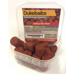 Dukebaits Pellets Pre-Drilled 14mm Red