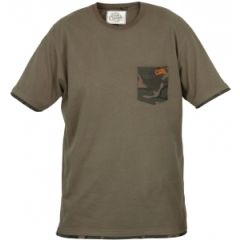 Fox Chunk Khaki Camo Pocket T-Shirt S