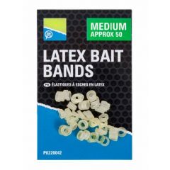 Preston latex bait bands medium 50st