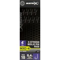 Matrix MXC-4 X-Strong Boilie Pin Rig 4" #16 0.18
