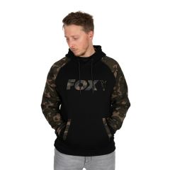 Fox Black/Camo Raglan Hoody Medium