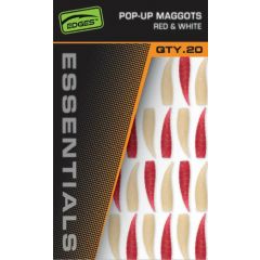 Fox Edges Essentials Pop Up Maggots Red & White