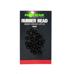 Korda Safe Zone Rubber Bead 4mm Brown