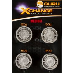 Guru x-change window weights medium 30+40gr