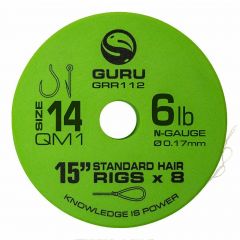 Guru QM1 Standard Hair 15" size 14 0.17mm