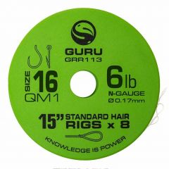 Guru QM1 Standard Hair 15" size 16 0.17mm