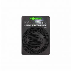 Korda Dark Matter Leadclip Action Pack Silt