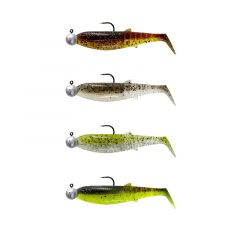 Savage Gear Cannibal Shad Set 6.8 cm Clearwater Mix 3+5 gram #1/0