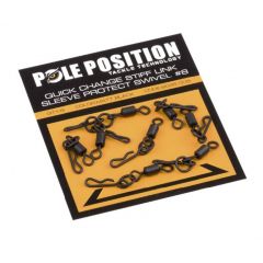 Pole Position Quick Change Stiff Link Sleeve Protect Swivel Size 8
