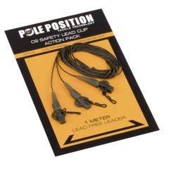 Pole Position CS Lead Clip Action Pack Weed 45lbs