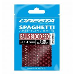 Cresta Spaghetti Balls Blood Red