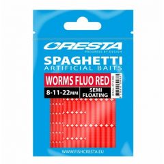 Cresta Spaghetti Worms Fluo Red