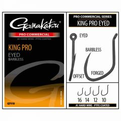 Gamakatsu Pro Commercial King Pro Eyed Size 16