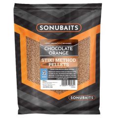 Sonubaits stiki method pellets chocolate orange 2mm